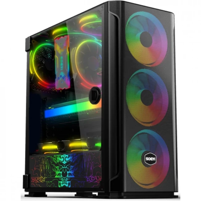 Корпус Soeyi AX1-B10 Mid-Tower