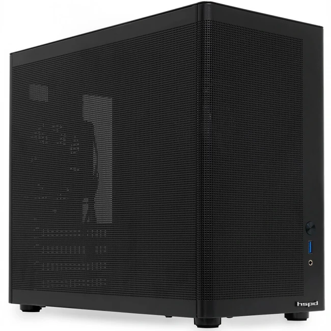 Корпус HSPD M210-MBK Black Mini-Tower