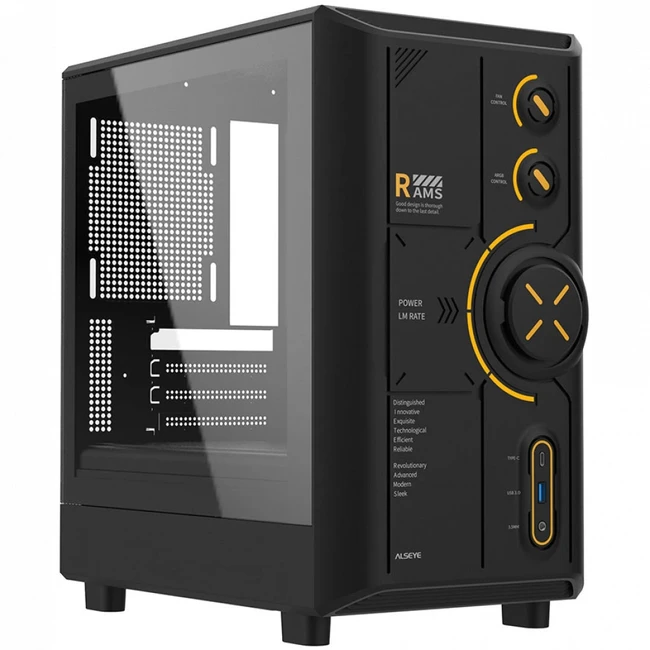 Корпус ALSEYE RAMS 2.0 240 Black AS.07.0213 Mini-Tower
