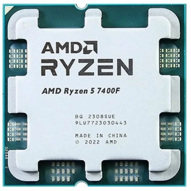 Процессор AMD Ryzen 5 7400F 100-000001845 (3.7 ГГц, 32 МБ, OEM)