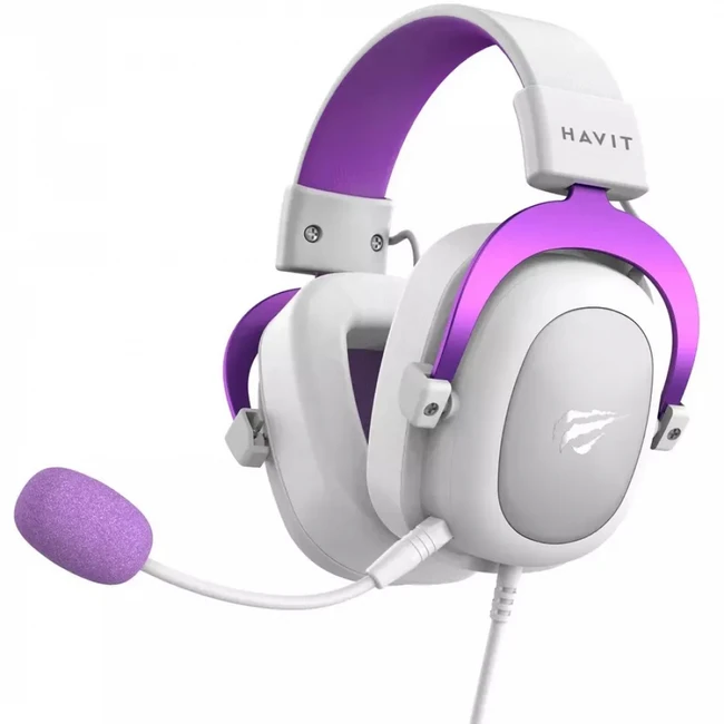 Наушники Havit H2002d H2002d White/Purple