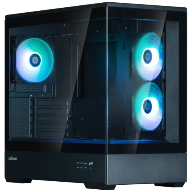 Корпус Zalman P30 Black V2 P30 Black (V2) (Mini-Tower)
