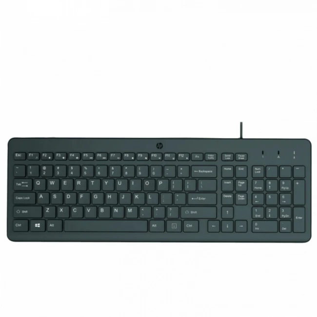 Клавиатура HP 150 Wired Keyboard KAZ 664R5AA#B15 Проводная, USB