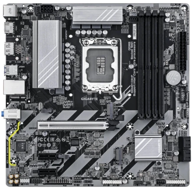 Материнская плата Gigabyte B860M D3HP B860M D3HP 1.0 Micro-ATX, LGA 1851