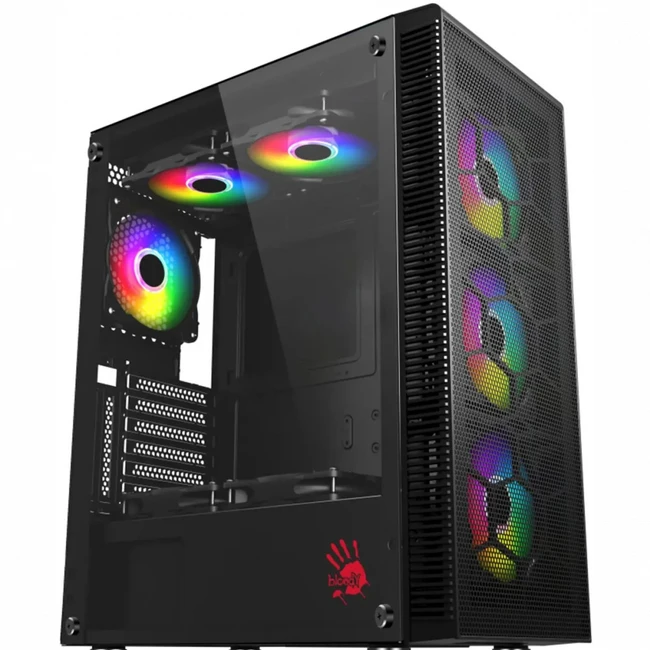 Корпус Bloody BD-CC115 Black BD-CC115-BK Mid-Tower
