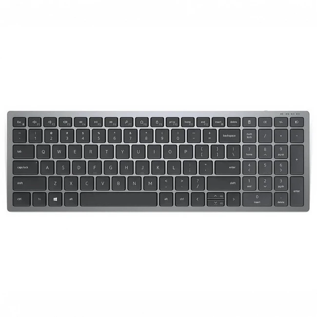 Клавиатура Dell Compact Multi-Device Wireless Keyboard - KB740 580-AKOZ Беспроводная, Bluetooth