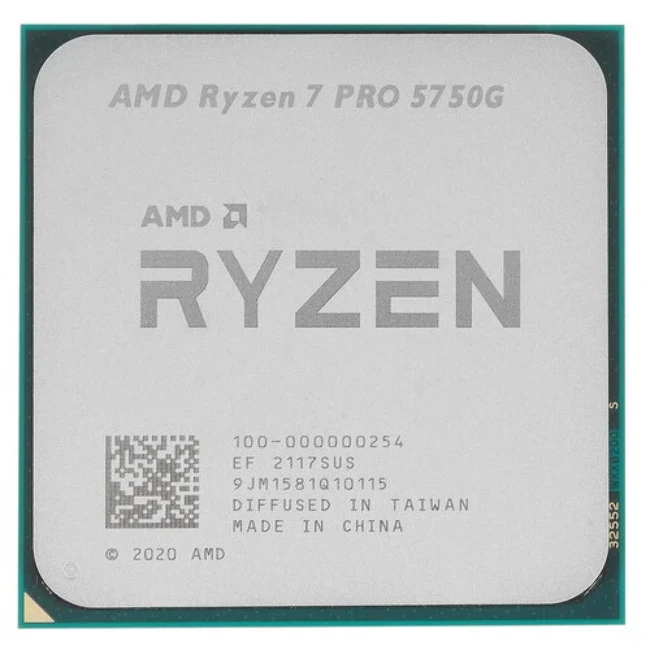 Процессор AMD Ryzen 7 PRO 5750G OEM 100-000000254 OEM (3.8 ГГц, 16 МБ, OEM)