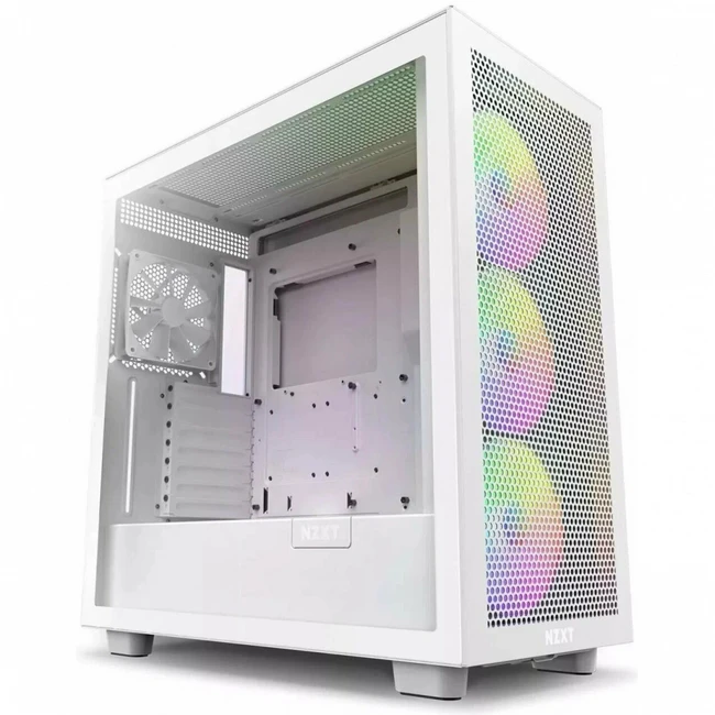 Корпус NZXT H7 Flow RGB Window White CM-H71FW-R1 Mid-Tower