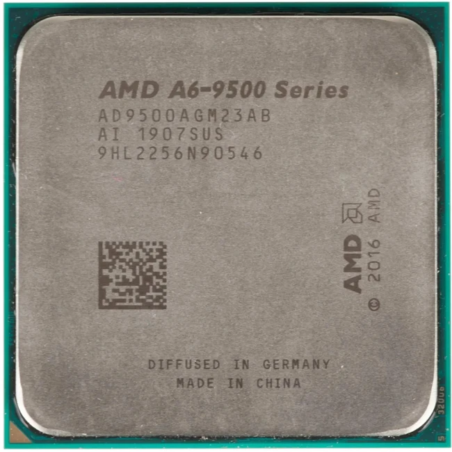 Процессор AMD A6-9500 AD9500AGM23AB OEM (3.5 ГГц, 1 МБ, OEM)