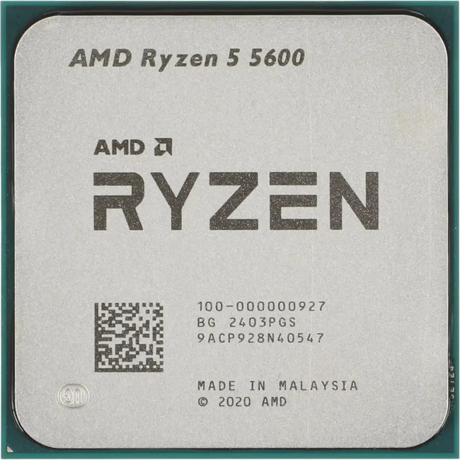 Процессор AMD Ryzen 5 5600 100-000000927 OEM (3.5 ГГц, 32 МБ, OEM)