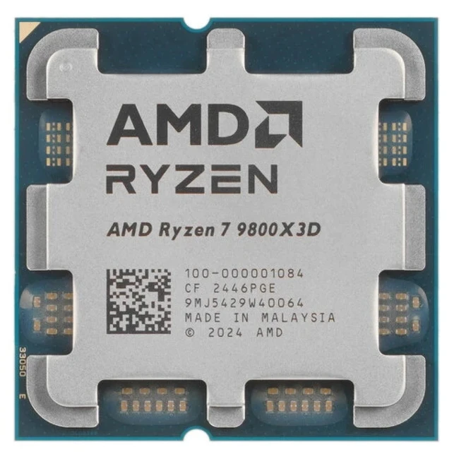 Процессор AMD Ryzen 7 9800X3D 100-000001084 OEM (4.7 ГГц, 96 МБ, OEM)