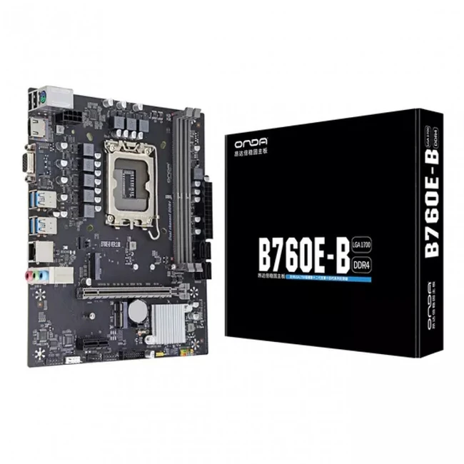 Материнская плата Onda B760E-B2.01 Micro-ATX, LGA 1700