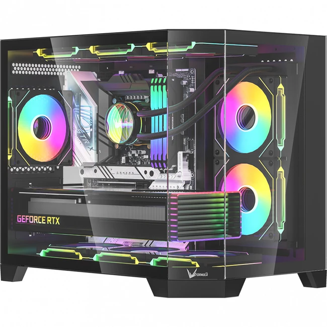 Корпус Formula Crystal Z6M Floe Black CRYSTAL Z6M FLOE Mid-Tower