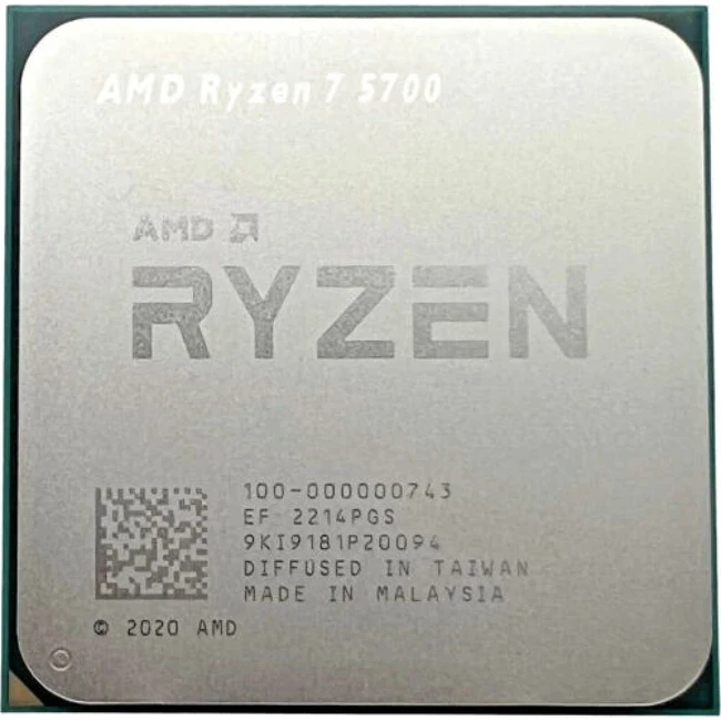 Процессор AMD Ryzen 7 5700 100-000000743 3.7, 20, TRAY