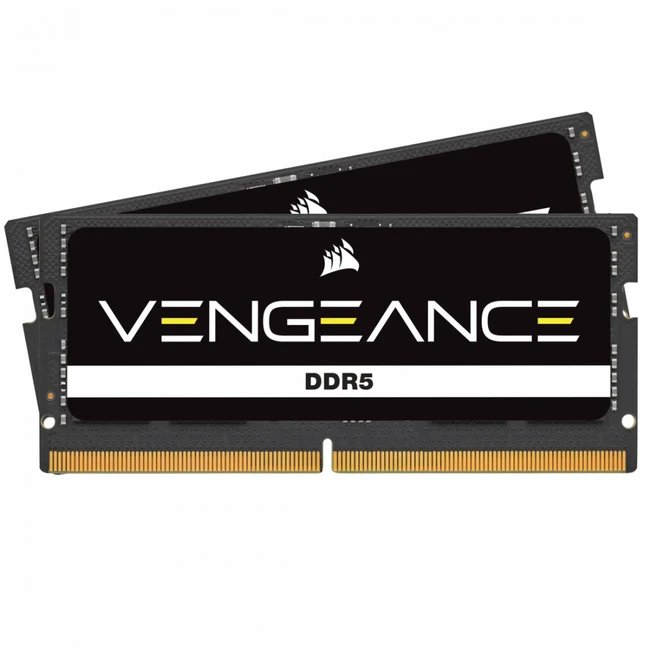 ОЗУ Corsair Vengeance CMSX64GX5M2A5600C48 SO-DIMM, DDR5, 64 Гб (2 х 32 Гб), 5600 МГц