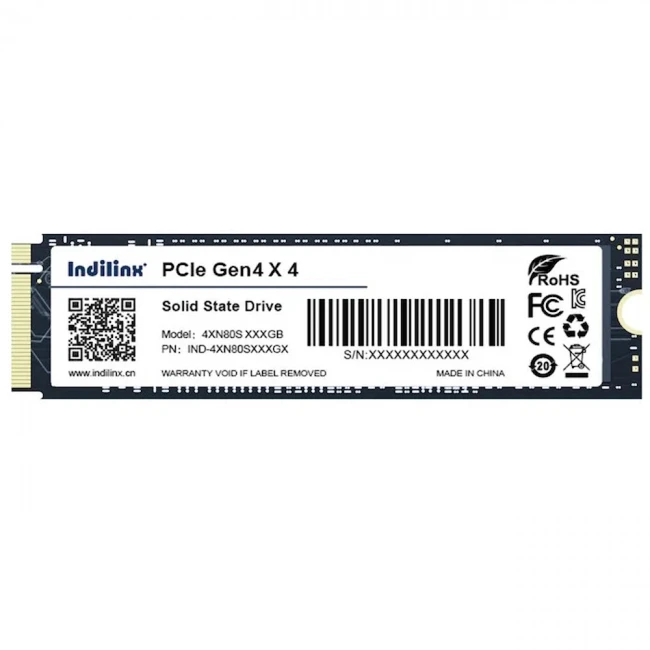 Внутренний жесткий диск Indilinx IND-4XN80X001 (SSD (твердотельные), 1 ТБ, M.2, PCIe)