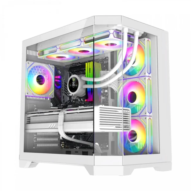 Корпус GameMax Hype-A WH White 14100902945 Mid-Tower