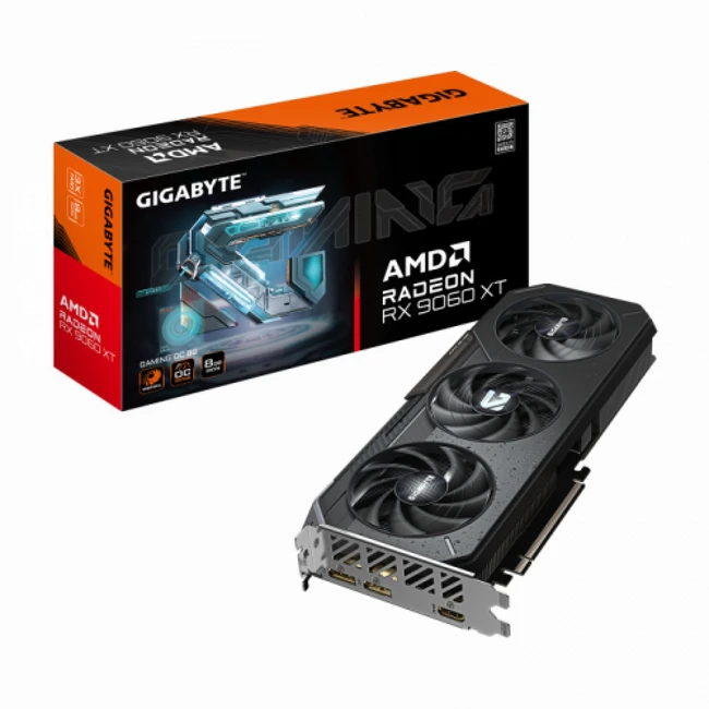 Видеокарта Gigabyte Radeon RX 9060 XT GV-R9060XTGAMING OC-8GD 1.0 (8 ГБ)