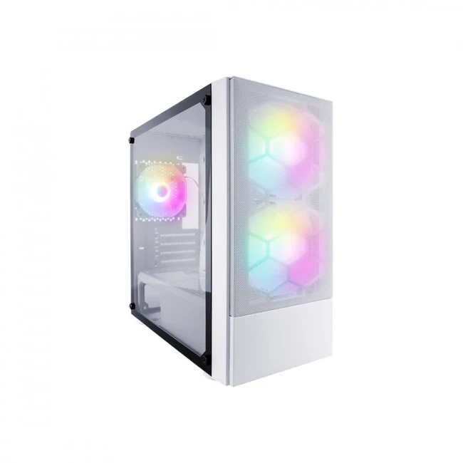 Корпус 1STPLAYER FIREBASE X4 White X4-M-WH-2F7-14-W-1F7-W Mini-Tower