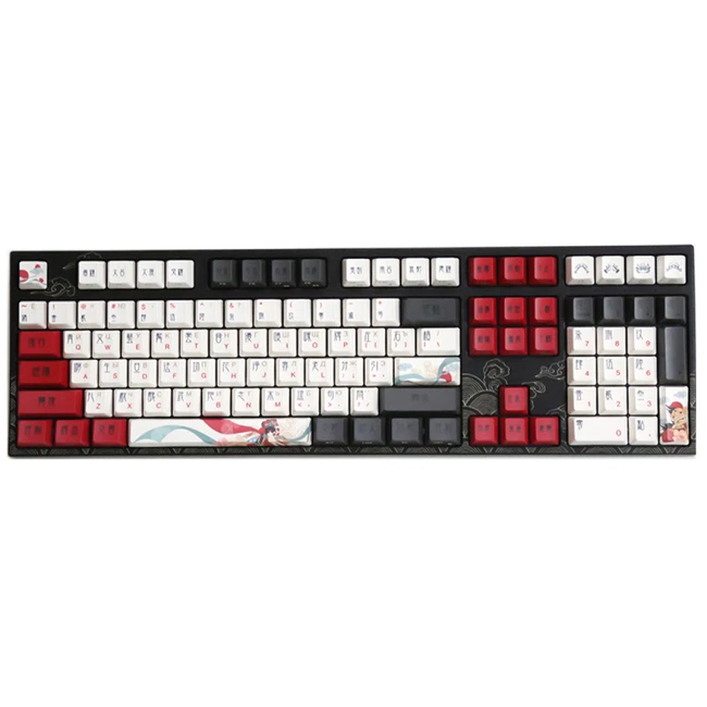 Клавиатура Varmilo Beijing Opera VPG108 Cherry Mx Silent Red A61A028D5A5A06A025 (Проводная, Bluetooth)