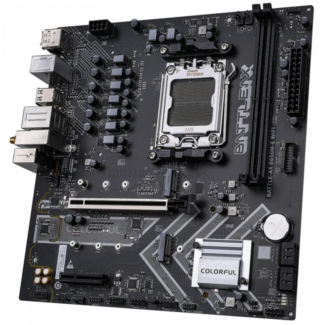 Материнская плата Colorful BATTLE-AX B650M-E WIFI V14 Micro-ATX, AMD AM5