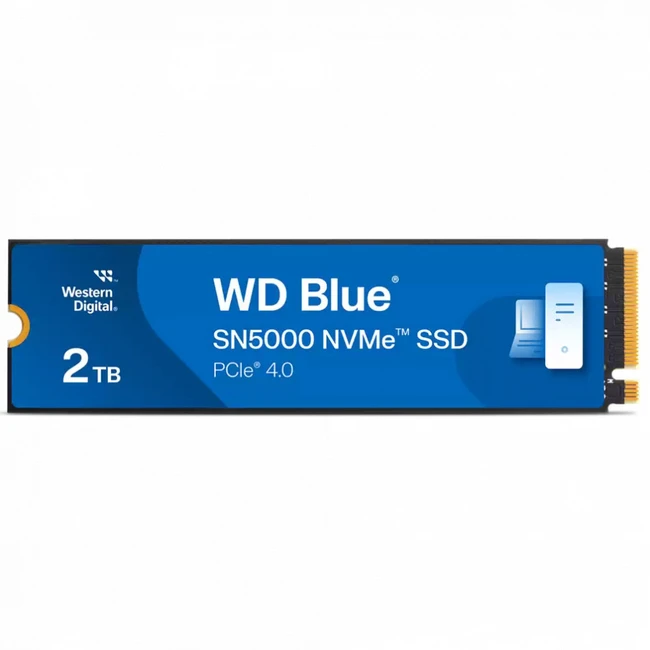 Жесткий диск Western Digital Blue SN5000 WDS200T4B0E-00CNZ0 SSD (твердотельные), 2 ТБ, M.2, PCIe