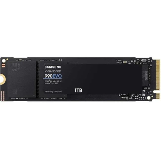 Внутренний жесткий диск Samsung 990 EVO MZ-V9E1T0B/AM (SSD (твердотельные), 1 ТБ, M.2, PCIe)