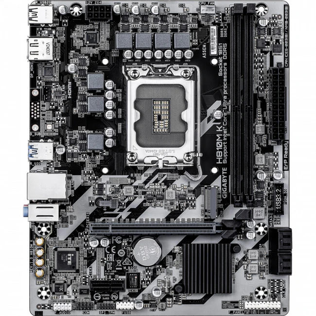 Материнская плата Gigabyte H810M K (Micro-ATX, LGA 1851)