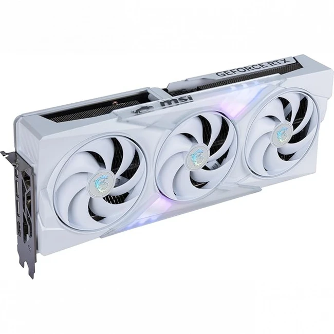 Видеокарта MSI GeForce RTX 5070 Ti 16Gb Gaming Trio White RTX 5070 Ti 16G GAMING TRIO WHITE 16 ГБ