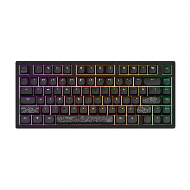 Клавиатура Dark Project Project ALU81A Terra Nostra Black DPKB_NOSTRA_81_ANSI_BLACK Проводная, USB