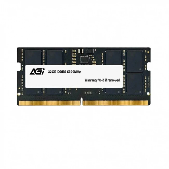 ОЗУ AGI AGI560032SD238-ST SO-DIMM, DDR5, 32 Гб, 5600 МГц
