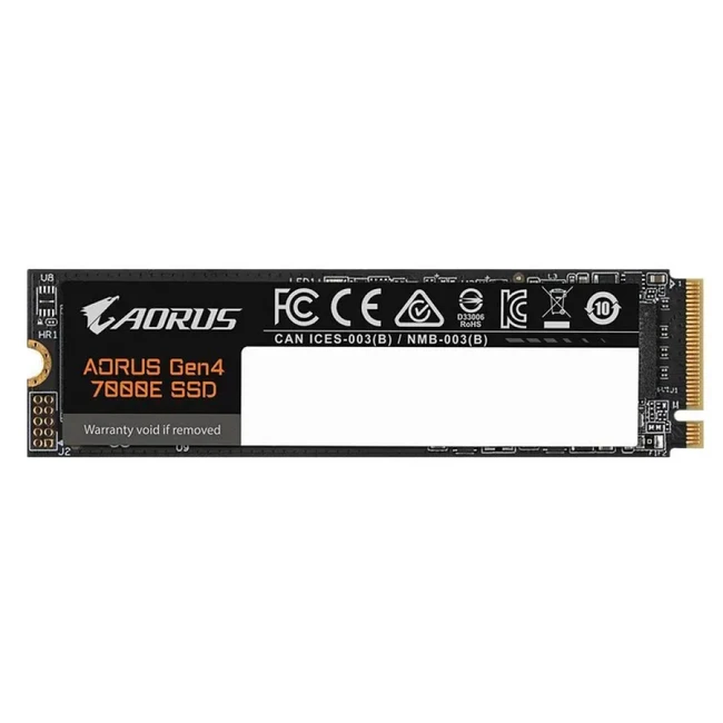 Внутренний накопитель Gigabyte AORUS Gen4 7000E AG470E2TB SSD (твердотельные), 2 ТБ, M.2, PCIe