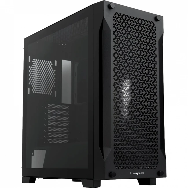 Корпус HSPD M541 Black M541-TGBK (Mid-Tower)