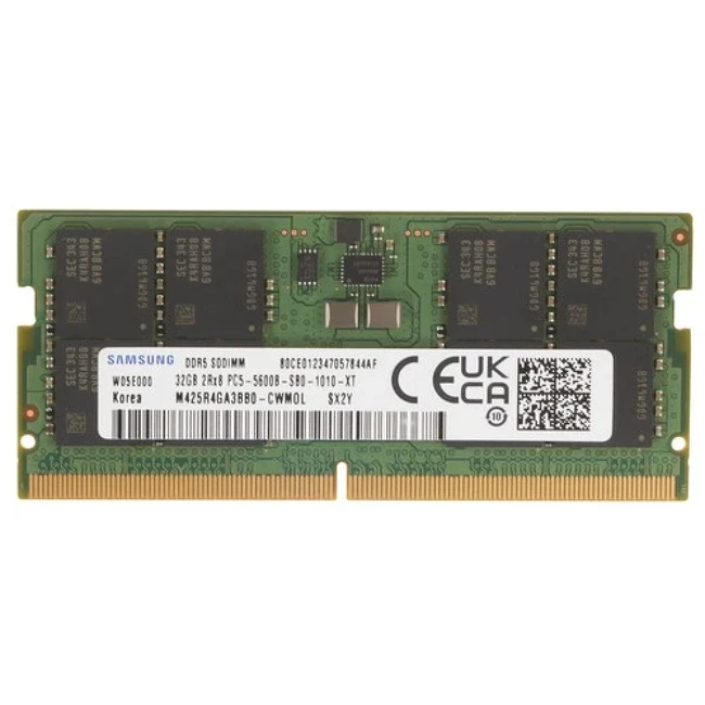 ОЗУ Samsung M425R4GA3BB0-CWMOL (SO-DIMM, DDR5, 32 Гб, 5600 МГц)
