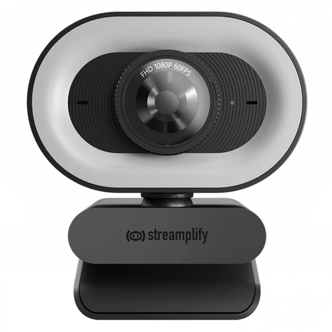 Веб камеры Streamplify CAM PLUS CAM PLUS-FHD-2M60-LIGHT-BK