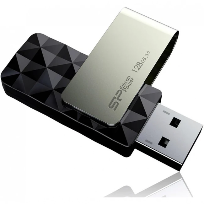 USB флешка (Flash) Silicon Power SP128GBUF3B30V1K (128 ГБ)