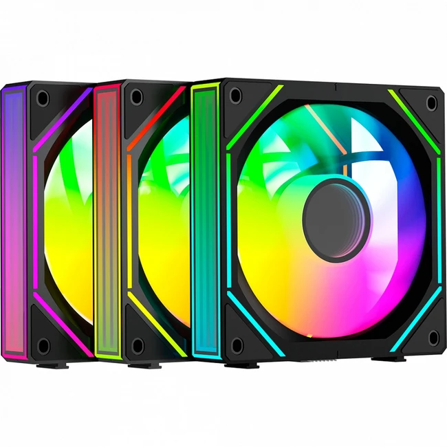Система охлаждения Ocypus Gamma F12 UNI BK ARGB REVERSE BLADE 3-IN-1 Gamma-F12-BK3AM01U-GL Для системного блока