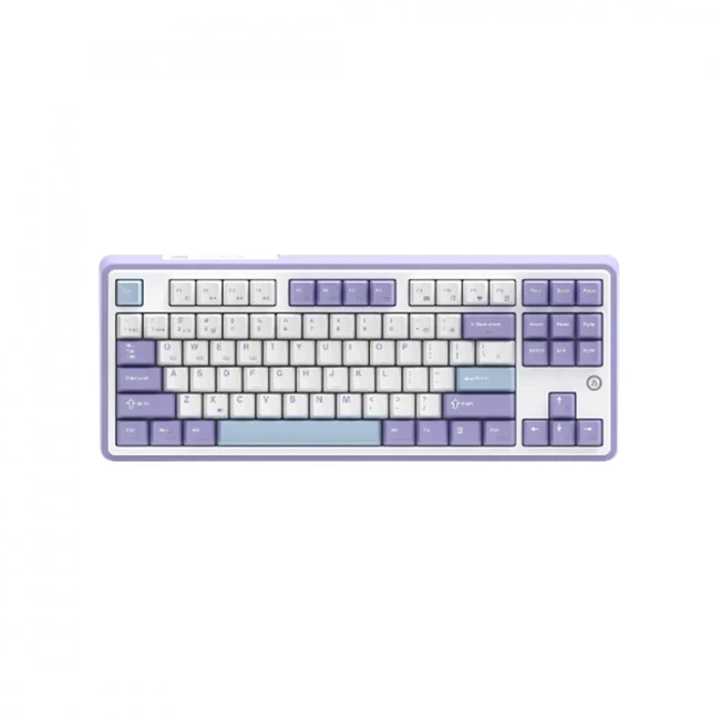 Клавиатура Ajazz AK870 Gift Switch AK870 GIFT SWITCH-(PURPLE-WHITE-BLUE) (Беспроводная, Bluetooth)