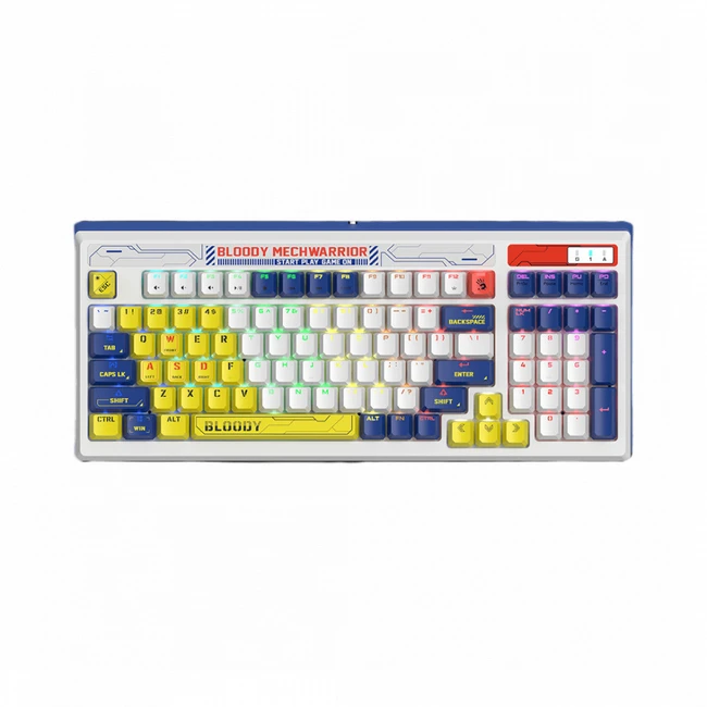 Клавиатура Bloody B950 WARRIOR BLUE (Проводная, USB)