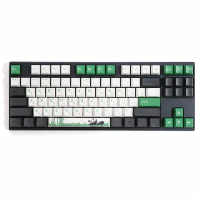 Клавиатура Varmilo Panda R2, VPM87,  Varmilo EC V2 Ivy, Wired, Gaming, Black 320340 (Проводная, USB)