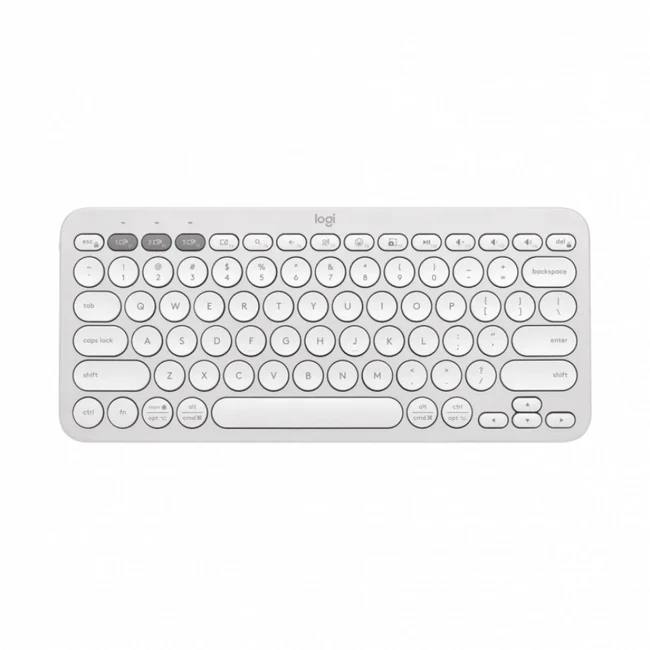 Клавиатура Logitech Pebble Keys 2 K380s - TONAL WHITE 920-011852 (Беспроводная, Bluetooth)