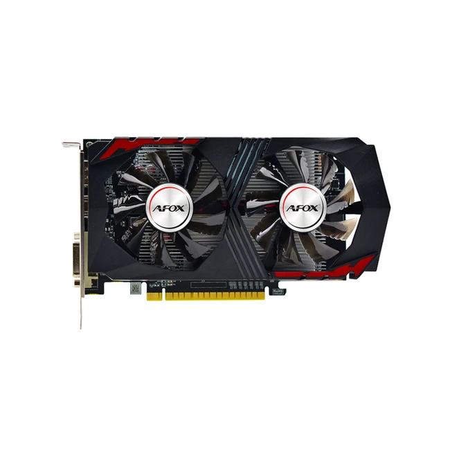 Видеокарта AFOX GTX1050Ti GAMING 4GB D5 Dual Fan AF1050TI-4096D5H7-V9 4 ГБ