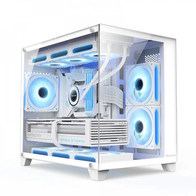 Корпус Huntkey S960 StormX White (Mini-Tower)