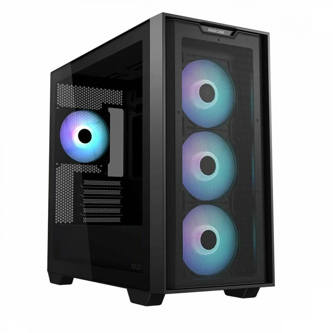 Корпус Asus A21 PLUS TG ARGB BLACK (Mid-Tower)