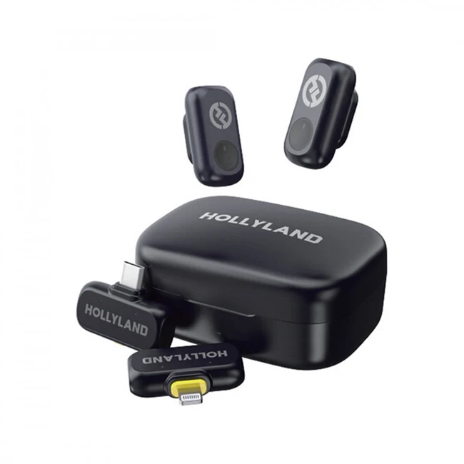Микрофон Hollyland Lark A1 Combo Черный A1COM
