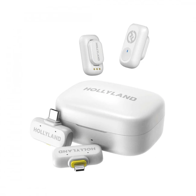 Микрофон Hollyland Lark A1 Combo Белый A1COM_White