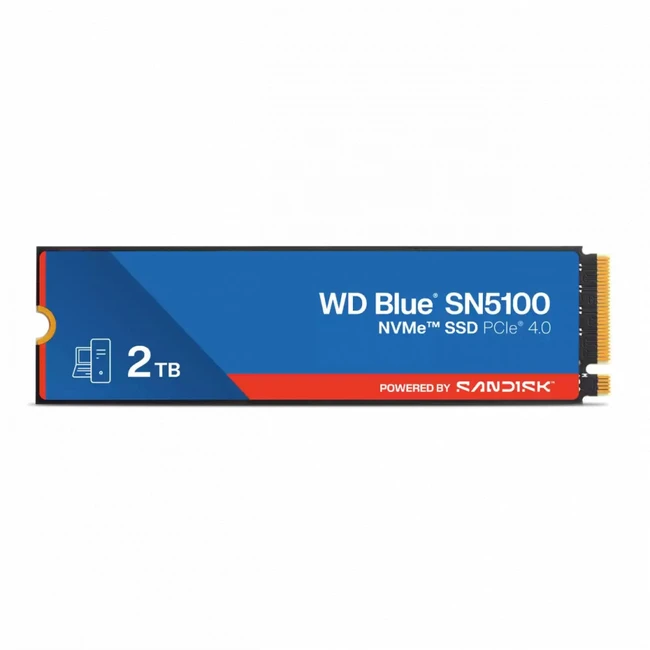 Внутренний жесткий диск Western Digital WDS200T5B0E-00CPE0 (SSD (твердотельные), 2 ТБ, M.2, PCIe)