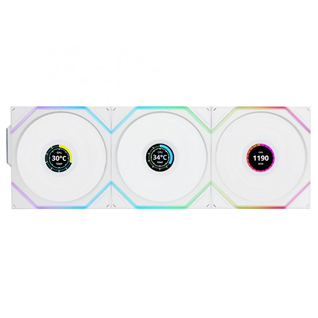 Система охлаждения Lian Li UNI FAN TL120 LCD Wireless G99.12TLLCD1W3W.00 (Для системного блока)