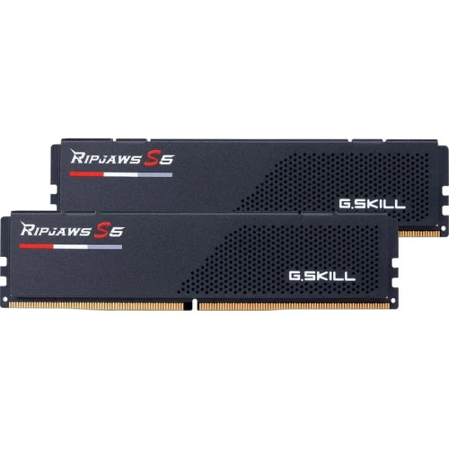 ОЗУ G.Skill Ripjaws S5 F5-5600J4645A32GX2-RS5K (DIMM, DDR5, 64 Гб (2 х 32 Гб), 5600 МГц)