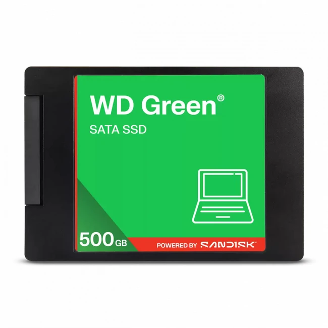 Внутренний жесткий диск Western Digital Green WDS500G5G0A (SSD (твердотельные), 500 ГБ, 2.5 дюйма, SATA)